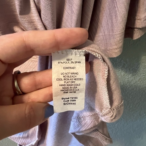Filly Flair mauve top with tags - Picture 3 of 3